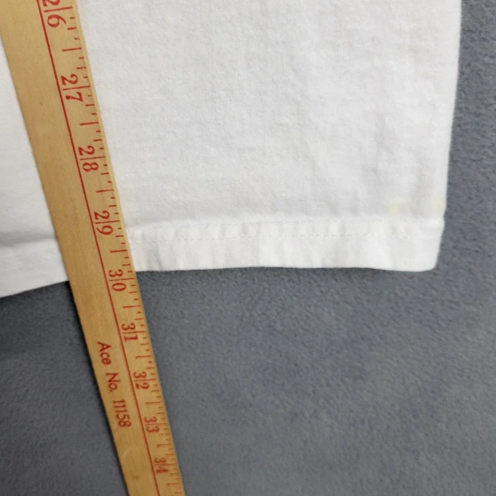 Hanes T-Shirt Adult XL‎ (46-48) White Heavyweight Corona Extra United We Stand